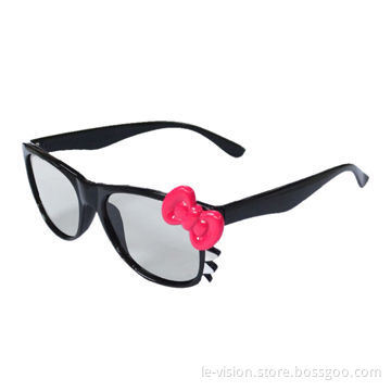 Cute Passive Polarized 3D Glasses for Digital Cinema